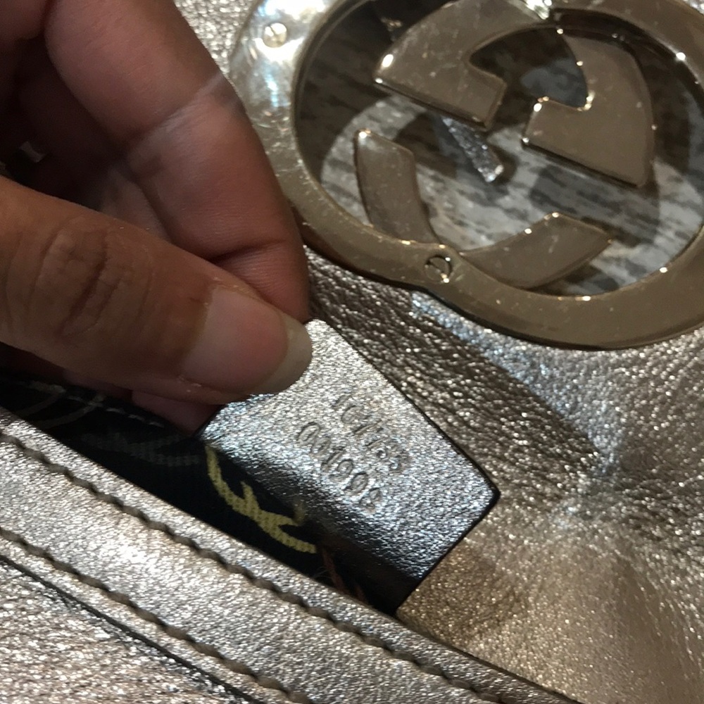 GUCCI gold silver bag - Picture 7 of 7